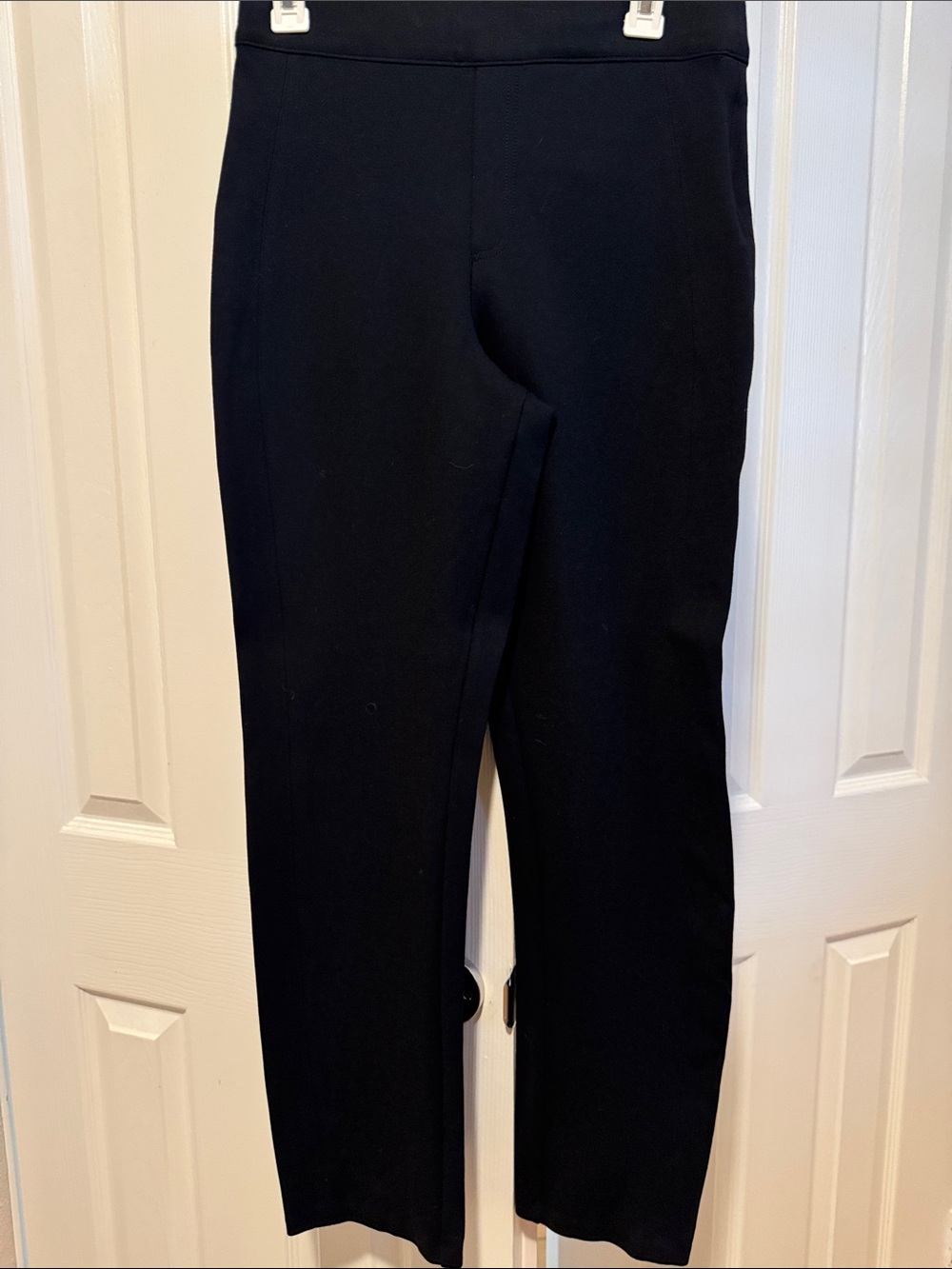 SPANX Black Straight Leg Pants